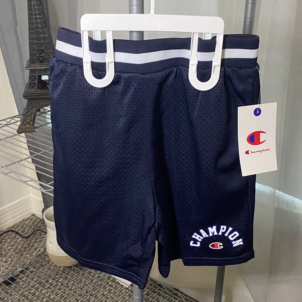 Champion Kids Dark Blue Athletic Shorts